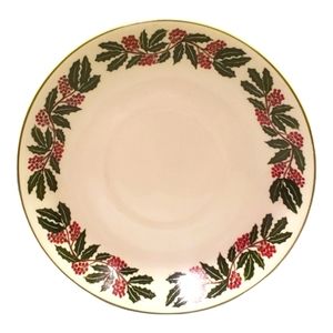 1 GEI Saucer Vintage (Pattern #GCI1) Snowman Family